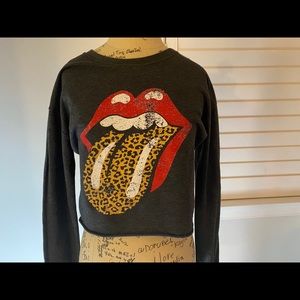 Lucy rolling stones tounge long sleep shirt.